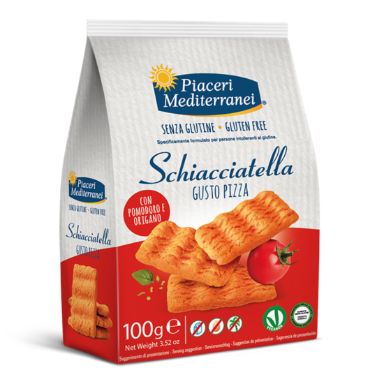 Schiacciatella Gusto Pizza Piaceri Mediterranei glutenfrei ★